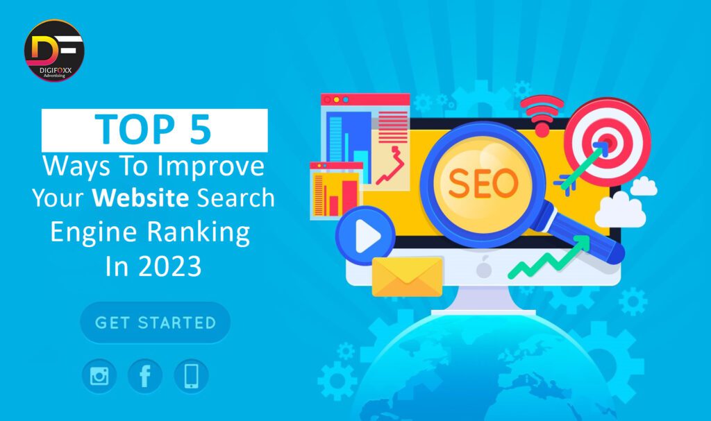 websites search engine ranking